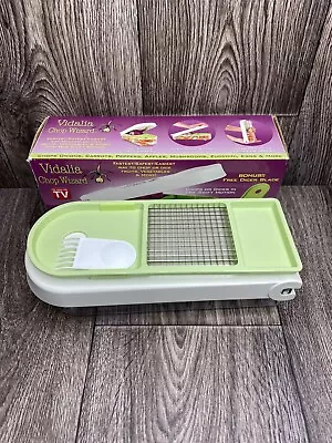 Vidalia Chop Wizard Pro Max Food Vegetable Fruit Dicer Chopper EUC • $24.99