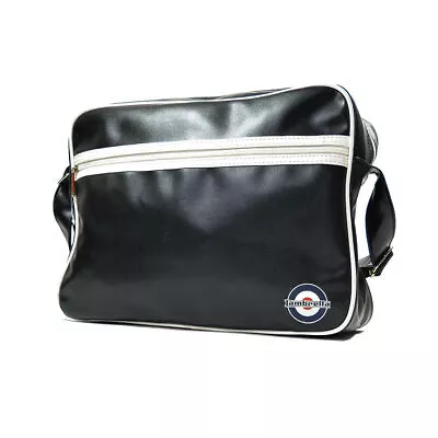£21.99 • Buy Lambretta Classic Blk/Wht Retro Messenger Shoulder Laptop Tablet Body Strap Bag