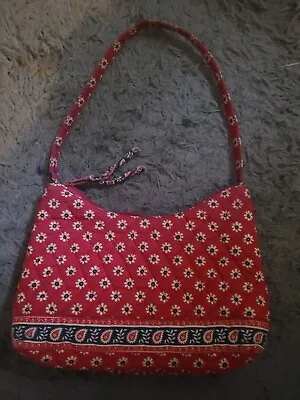 Vintage Purse Vera Bradley Single Strap Tote Americana Red Pattern (2003 Ret.) • $20