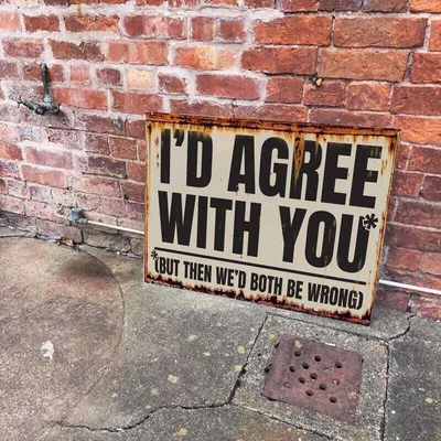 £7.95 • Buy Vintage Metal Signs Rules Humour Funny Bar Kitchen Retro Wall Home Plaques.