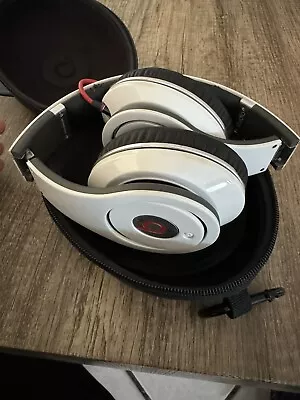 Beats By Dr. Dre  Studio Wireless Monster Headphones White Red • $49.99