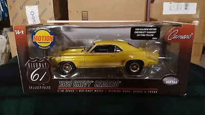 Highway61 Baldwin Motion 69 Camaro SS/RS Daytona Yellow/Blk New • $249