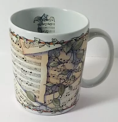 Lang And Wise Coffee Tea Mug Musical Notes 2000 Susan Winget Cup • $12