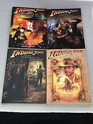Four Indiana Jones Books • $100