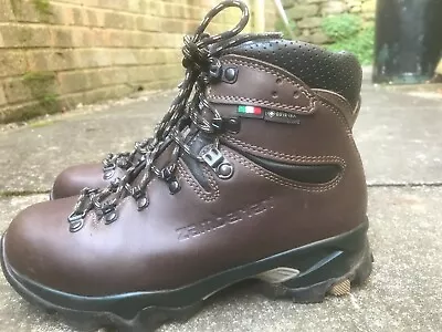 Zamberlan Gortex Leather Walking Boots Vibram Soles UK 5.5 EURO 39 USA WNS 7 • £160