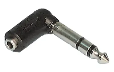 Philmore 559RA Right Angle 1/4  Stereo Plug To 1/8  (3.5mm) Stereo Jack Adapter • $2.89