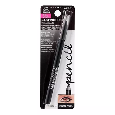 Maybelline Lasting Drama Gel Eyeliner Pencil #602 Waterproof SMOOTH CHARCOAL • $8.99