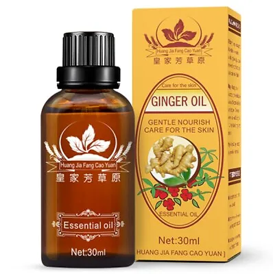 $7.95 • Buy Lymph Detoxification Ginger Oil Belly Drainage Lymphatic Drainage Massage
