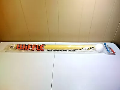 Vintage  Official Yellow Wiffle Bat With Ball Made In USA  Sealed New • $15.99