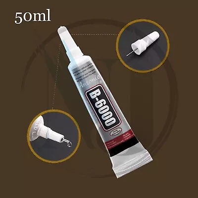 £5.89 • Buy B6000 Acrylic Crystal Craft Jewellery Rhinestone Gems Diamante 50ml Glue 