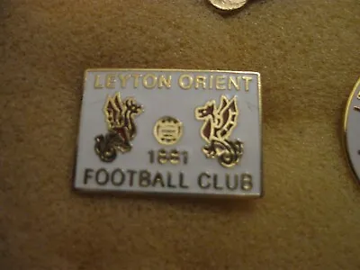 £6.25 • Buy Rare Old Leyton Orient Football Club (110) Enamel Brooch Pin Badge