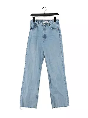 Zara Women's Jeans UK 10 Blue 100% Other Straight • £9.20