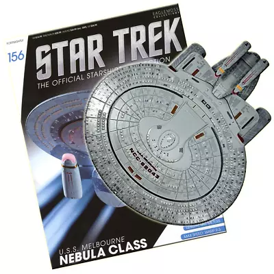 £89.99 • Buy Star Trek USS Melbourne Nebula Federation Starships Collection Magazine 156