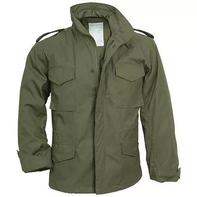 M65 Field Jacket Military Coat Army Mens Combat Parka + Liner Surplus Olive OD • $106.95