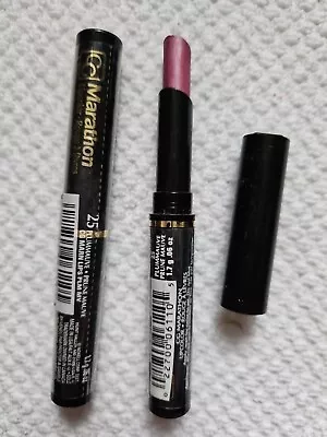 2 X CoverGirl Marathon Lipcolor Lipstick Plum Mauve #25 Full-Size Unboxed 2pc • $10.50