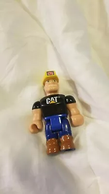 CAT Articulated Dump Truck Construction Man Figure Mega Bloks • $5