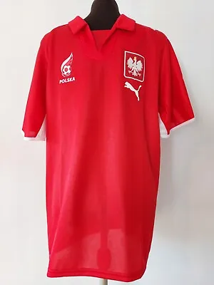 Bnwt Poland International Football Shirt By Puma Size Adult Uk Medium • £20