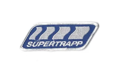 Vintage Supertrapp Exhaust Cloth Patch Badge Motorcycle GP Racing • $4