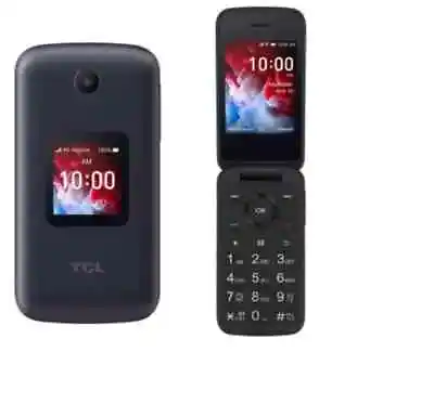 TCL FLIP 4056W 4GB 4G LTE GSM Factory Unlocked Flip Phone Brand New • $49.99