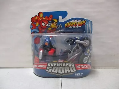 2009 Marvel Super Hero Squad Captain America And Motorcycle • $9.99