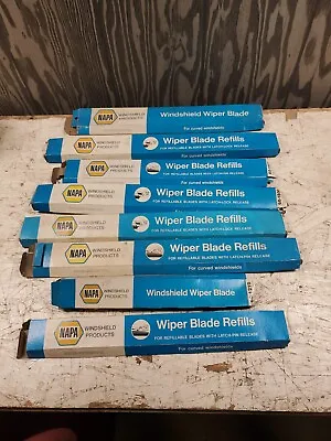 Vintage NOS Napa Wiper Blade Regills Lot Of 8 (h415) • $56.25