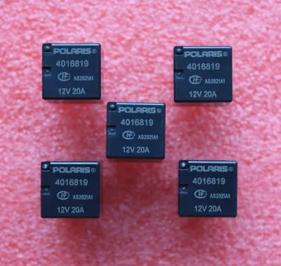 5pcs For POLARIS 4016819 General Purpose Power Relay Coil Voltage 12VDC 20A 4Pin • $15.88