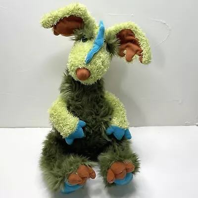 Manhattan Toy Galoompagalot Trilby Monster Dragon Plush Green Blu Stuffed Animal • $29.99