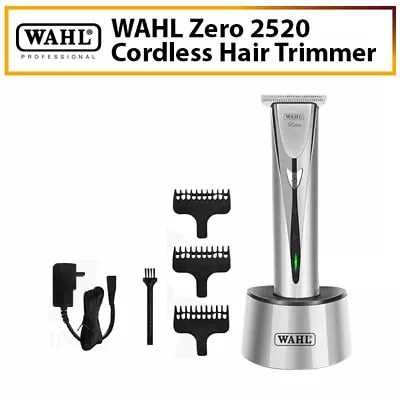 WAHL 2520 Zero Series Professional Cordless Hair Clipper Hair Trimmer Shaver New • $159