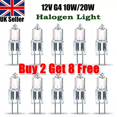 12V G4 10W/20W LED Halogen Capsule Light Bulb Replace Bulbs Lamps AC Warm White • £3.20