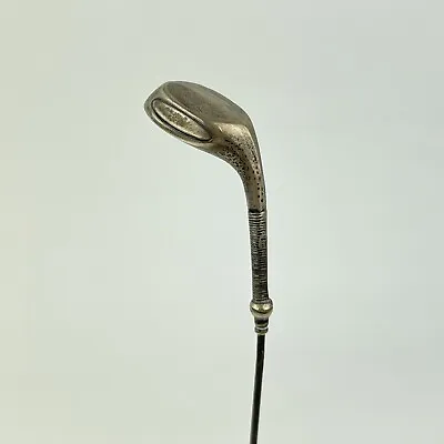 £95 • Buy Antique Solid Silver C1920 Hatpin Hat Pin Novelty Golf Club Wood Form 20cm