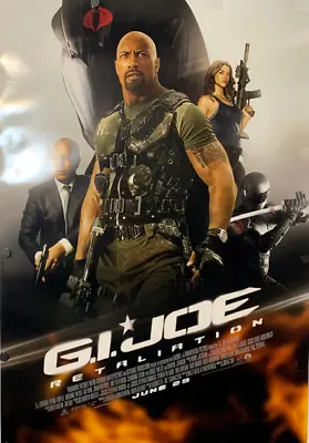 G.I. JOE RETALIATION REG DOUBLE  SIDED Original Movie Poster 27X40 • $19.99