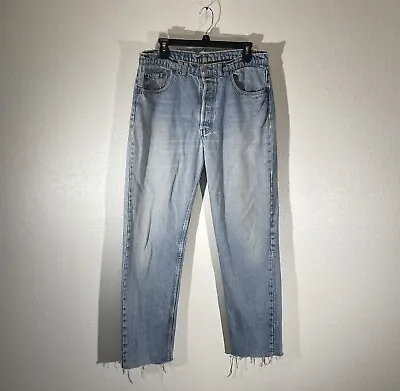 Vintage Levis 501 XX Jeans Denim Distressed Pants Thrashed 33x30 90s VTG Canada • $74.95
