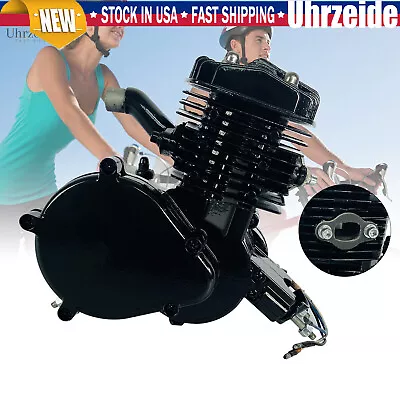 2-Stroke 80CC Bicycle Motor Bike Motorized Petrol Gas Powered Engine • $75.05