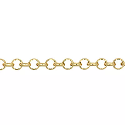 9ct Gold Mersham Jewels D-Shape Micro Belcher 2.6mm Pendant Chain Necklace • $836.76
