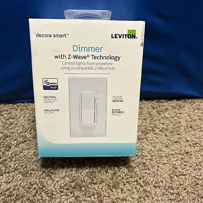 Leviton Decora Smart Dimmer Wall Switch - R52-DZ6HD-2RW (White) • $32.99