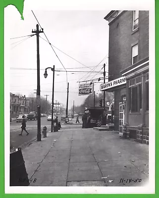 Philadelphia Street Scene Vintage Photo 561 N. 63rd Street • $2.99