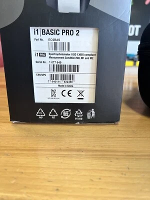 $950 • Buy X-Rite I1Basic Pro 2 EO2BAS Color Profiling 