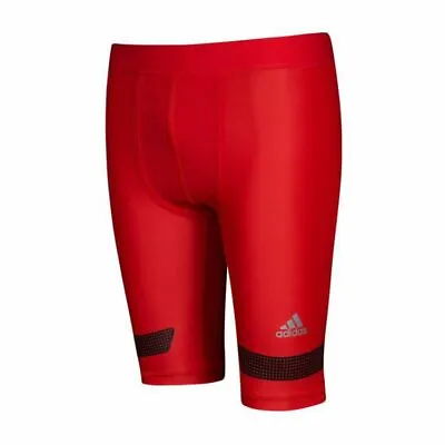 £15 • Buy Adidas Mens TechFit Chill Shorts Tights S95745 (P1)