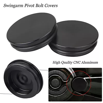 Black Swingarm Pivot Covers Fit For Harley V-Rod VRSCF VRSCR VRSCDX VRSCD VRSCAW • $18.98