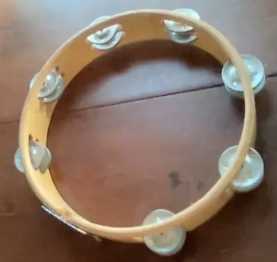 Vintage Open Unstamped Double Row Tambourine. 1 Defect. • $21.14