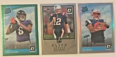 2018 Donruss Optic Football Rookie Holo/Green Velocity/Insert (You Pick) • $0.99