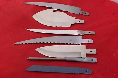 Unmarked 7 Piece Changeable Knife Blade Sharpener Saw Set • $9.99