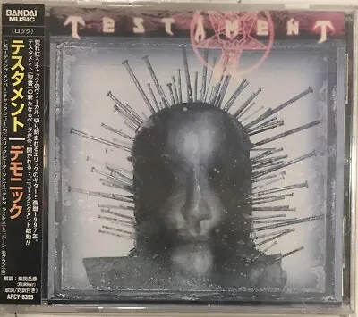 Testament - Demonic CD 1997 Bandai Music – APCY-8395 [Japan W/ OBI NEW] ORIGINAL • $34.95