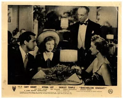 Bachelor And The Bobby Soxer 1947 Lobby Card Cary Grant Shirley Temple Myrna Loy • $29.99