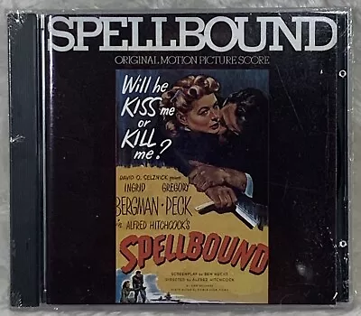 Spellbound Original Motion Picture Score Miklos Rozsa-1988 Stanyan SEALED • $21.16