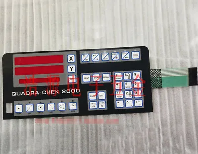 1PC Quadra Chek Check 2000 XY Digital Readout Membrane Keypad  Overlay • $139