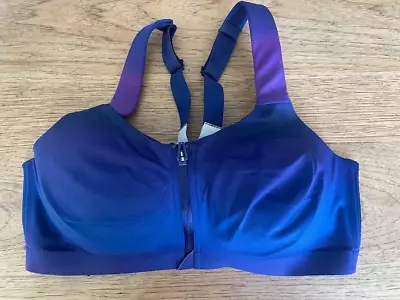 Victoria's Secret Blue Haze 36DD Sweat On Point Knockout Max Support Sport Bra • $24.99