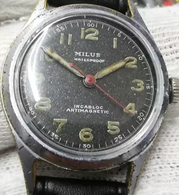 Military  Milus   Manual Mens  Swiss Made  Working Condition • $150