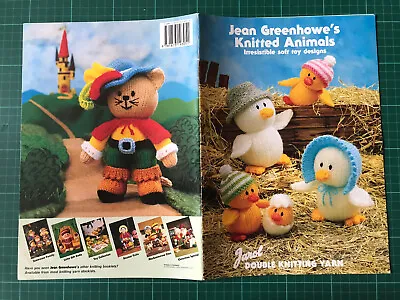 £6.50 • Buy Jean Greenhowes Knitted Animals Knitting Pattern Booklet 