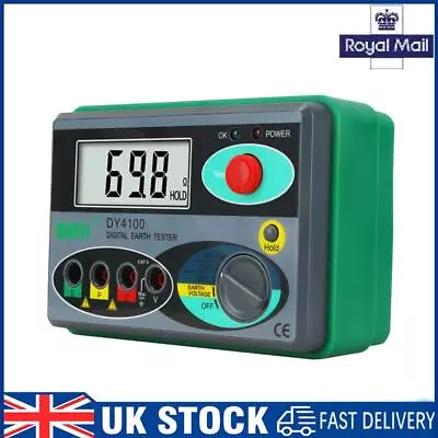 DY4100 Insulation Earth Resistance Ohm Tester Digital Megohmmeter Megger Meter • £65.49